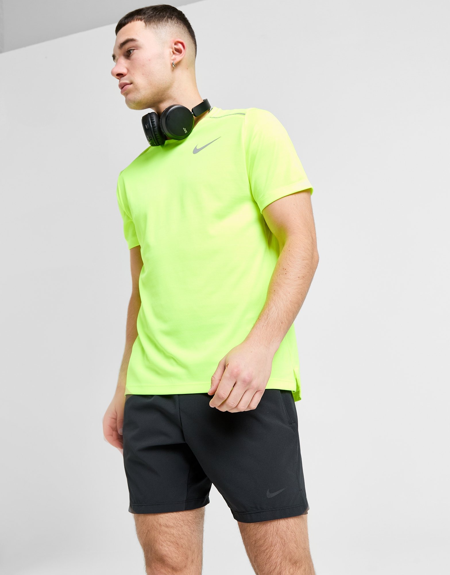 Black Nike Pro Woven Shorts | JD Sports UK