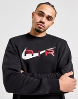 Nike Sweatshirt van fleece met ronde hals voor heren Air