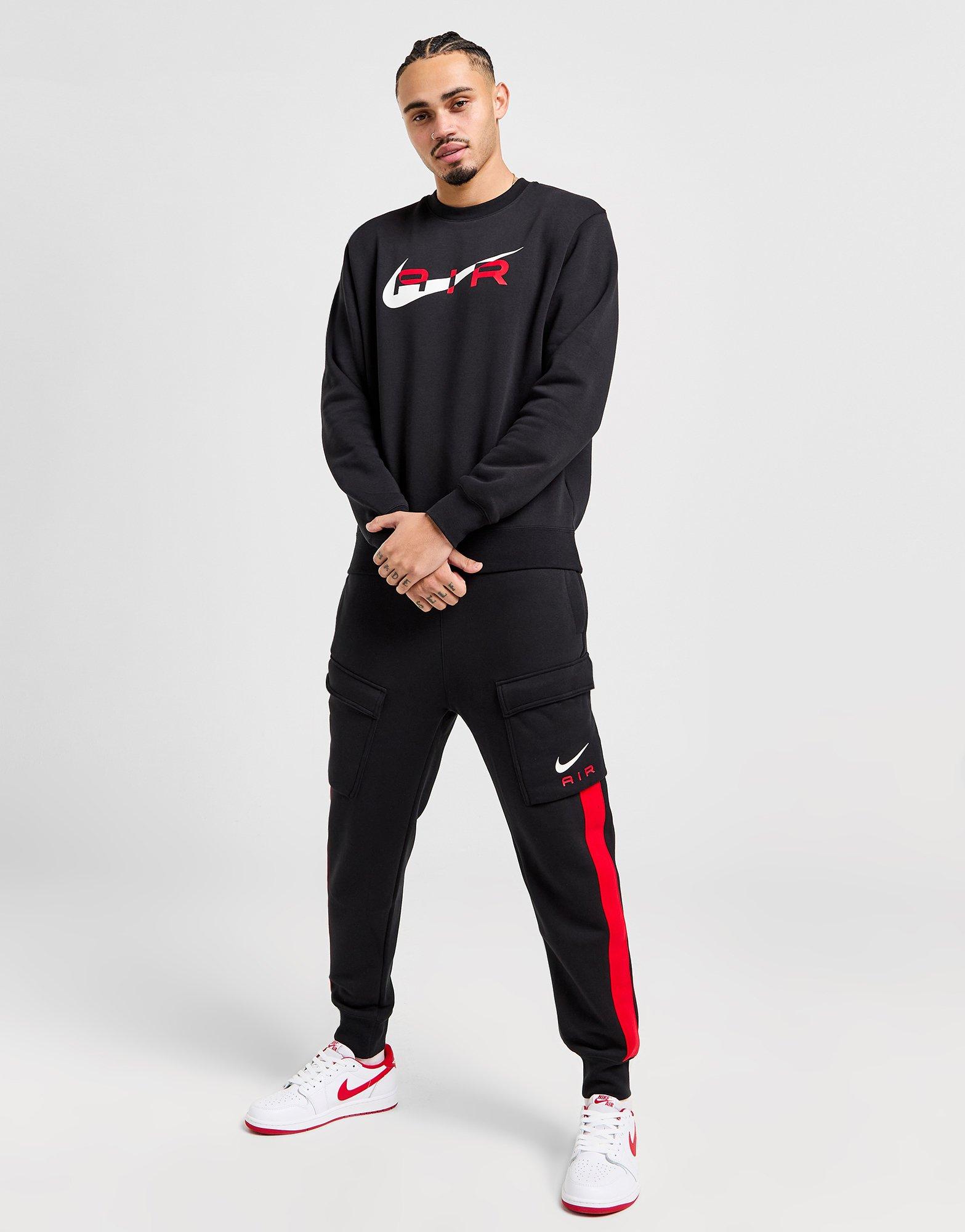 Black Nike Swoosh Fleece Joggers - JD Sports Global