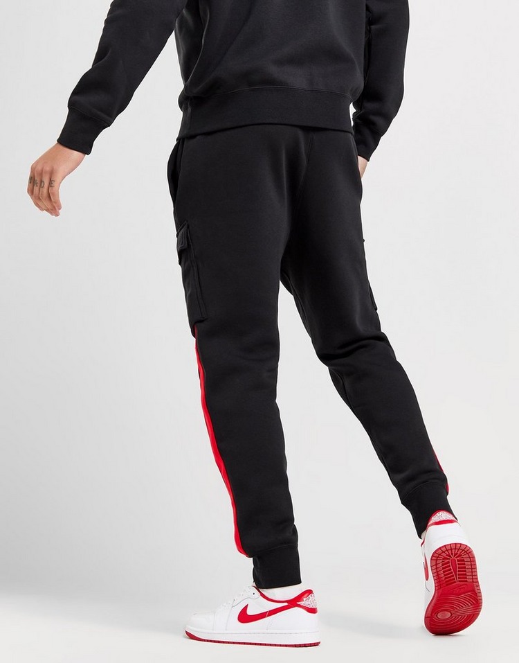 Black Nike Swoosh Fleece Joggers | JD Sports UK