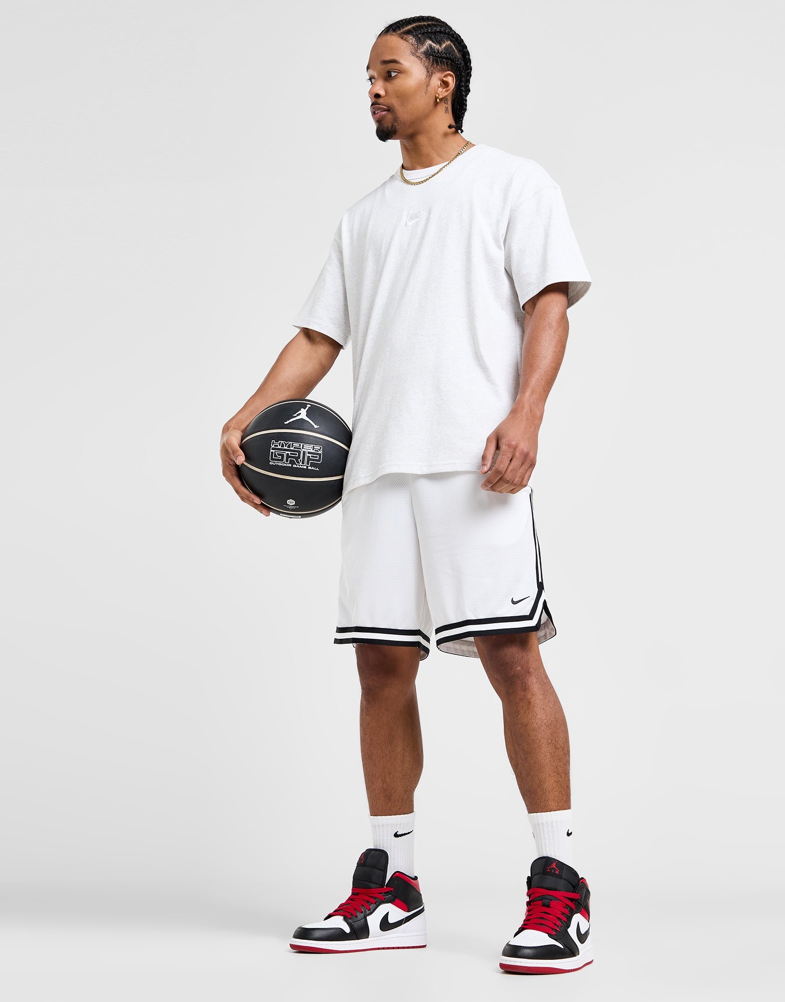 White Nike DNA Basketball Shirts | JD Sports UK
