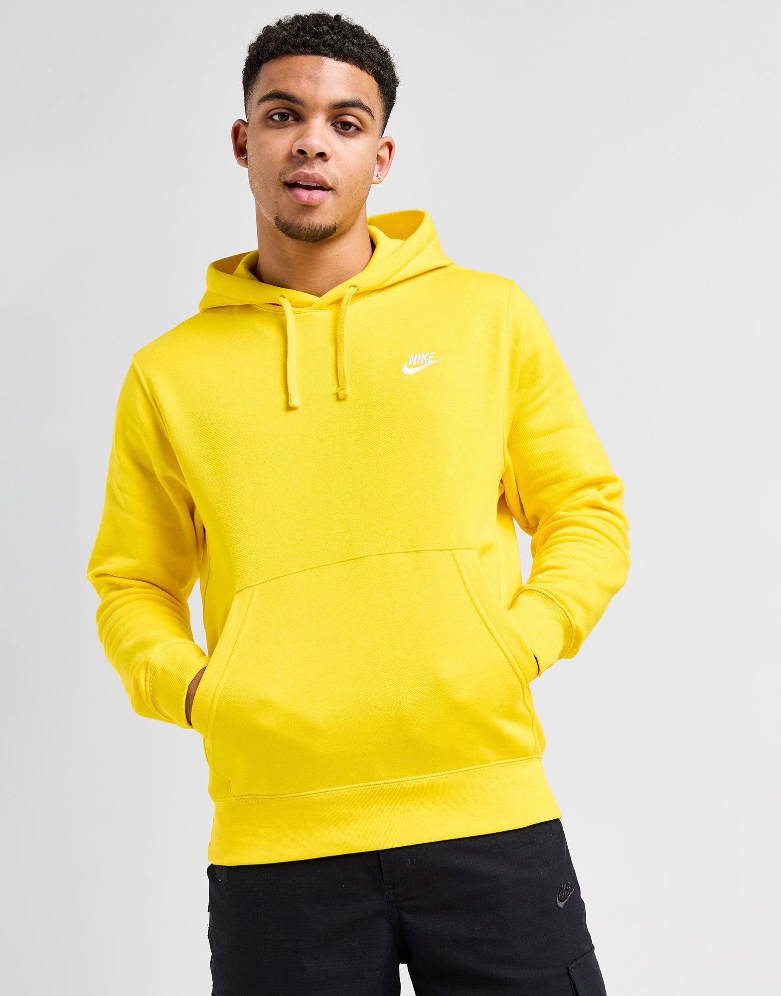 Yellow Nike Foundation Hoodie JD Sports Global