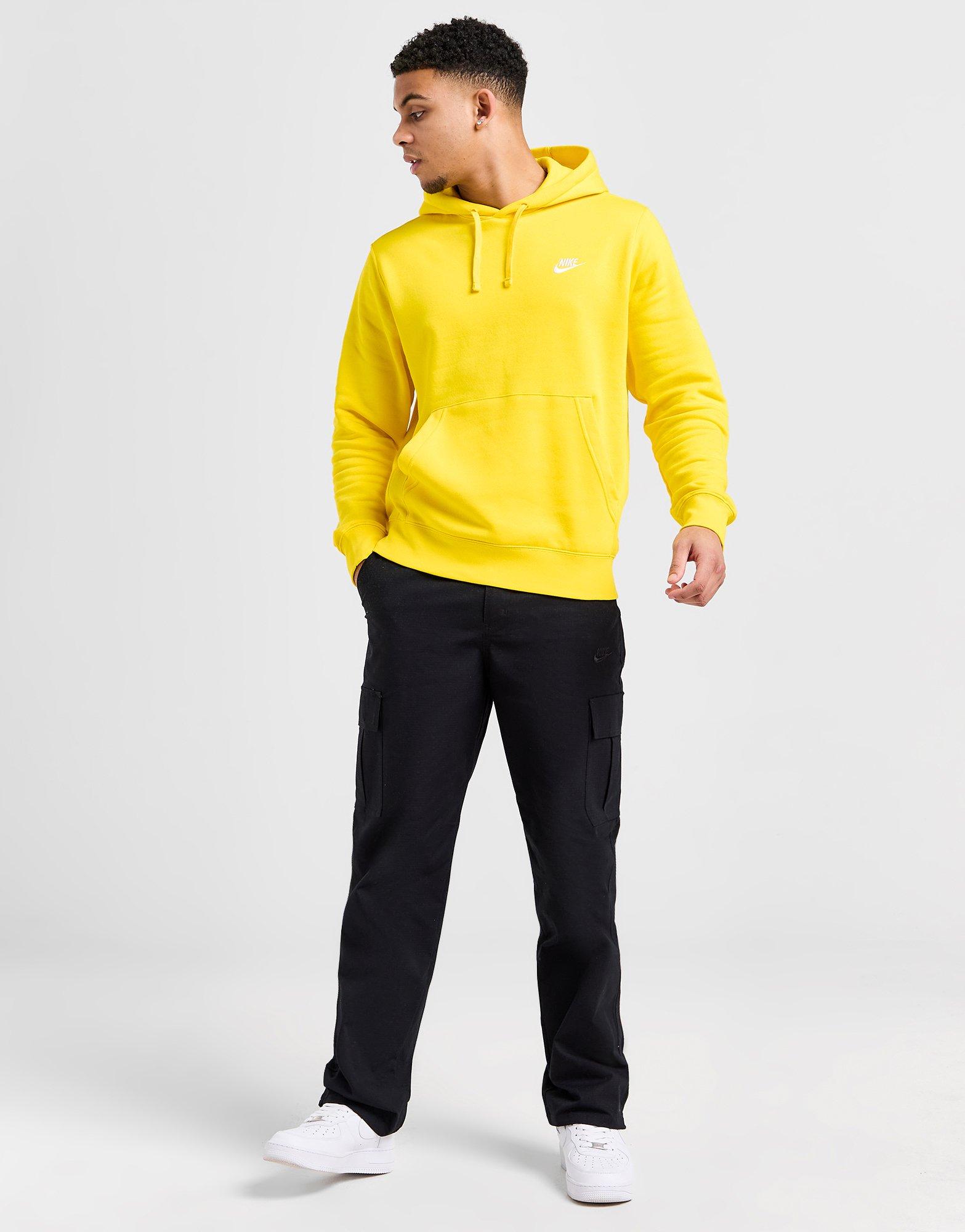 Nike foundation 2025 overhead hoodie yellow