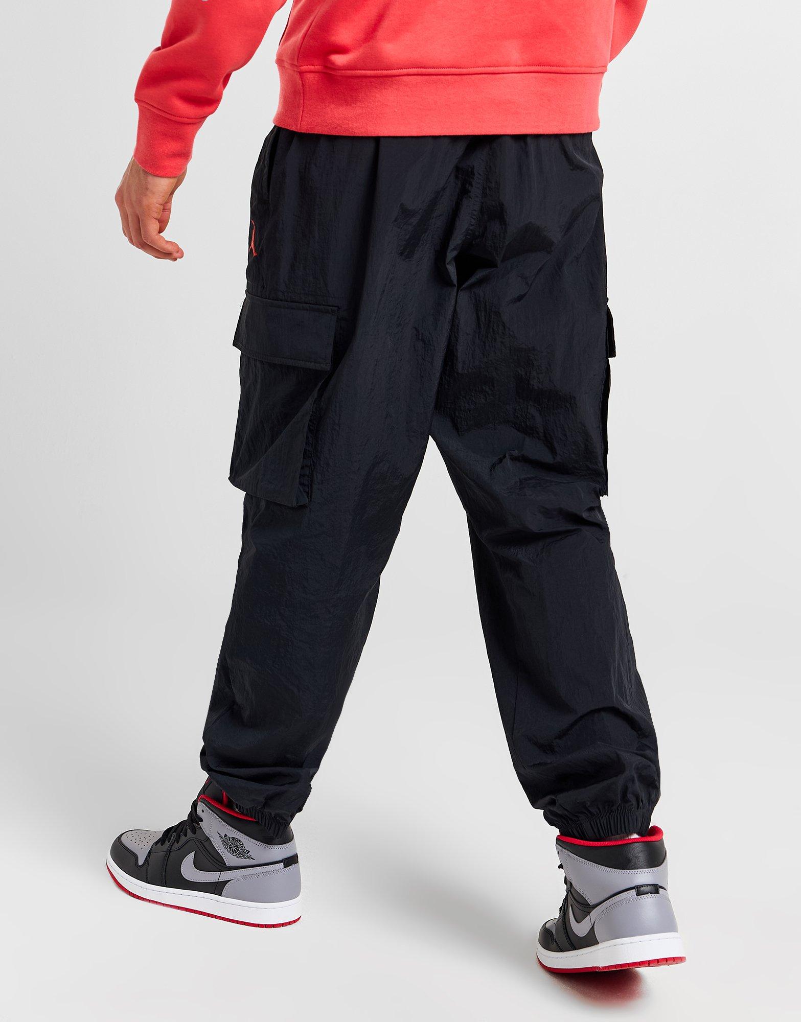 Black Jordan Woven Cargo Track Pants JD Sports UK