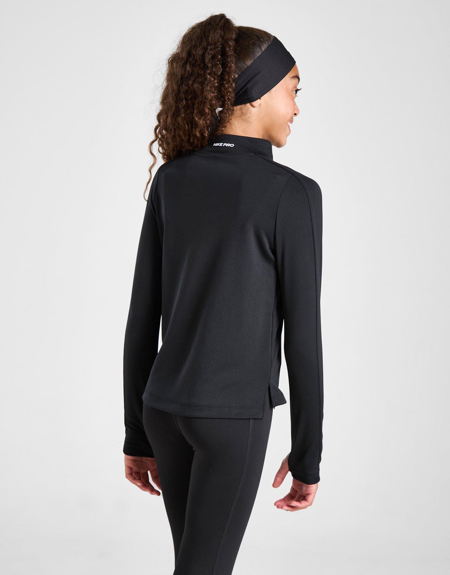 Nike Girls' Fitness Long Sleeve 1/2 Zip Top Junior