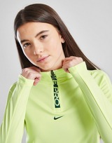 Nike Girls' Fitness Long Sleeve 1/2 Zip Top Junior