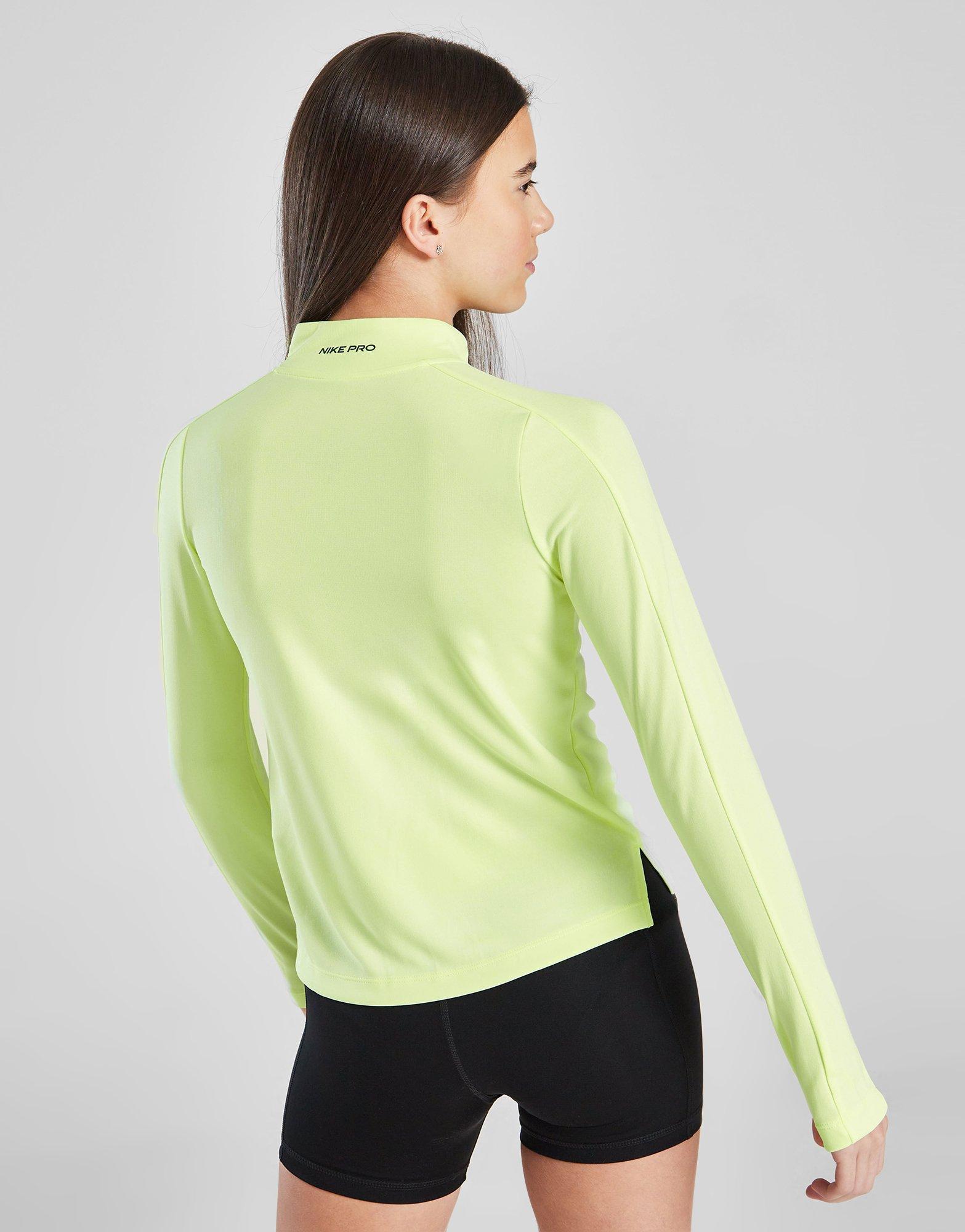 Nike Girls' Fitness Long Sleeve 1/2 Zip Top Junior
