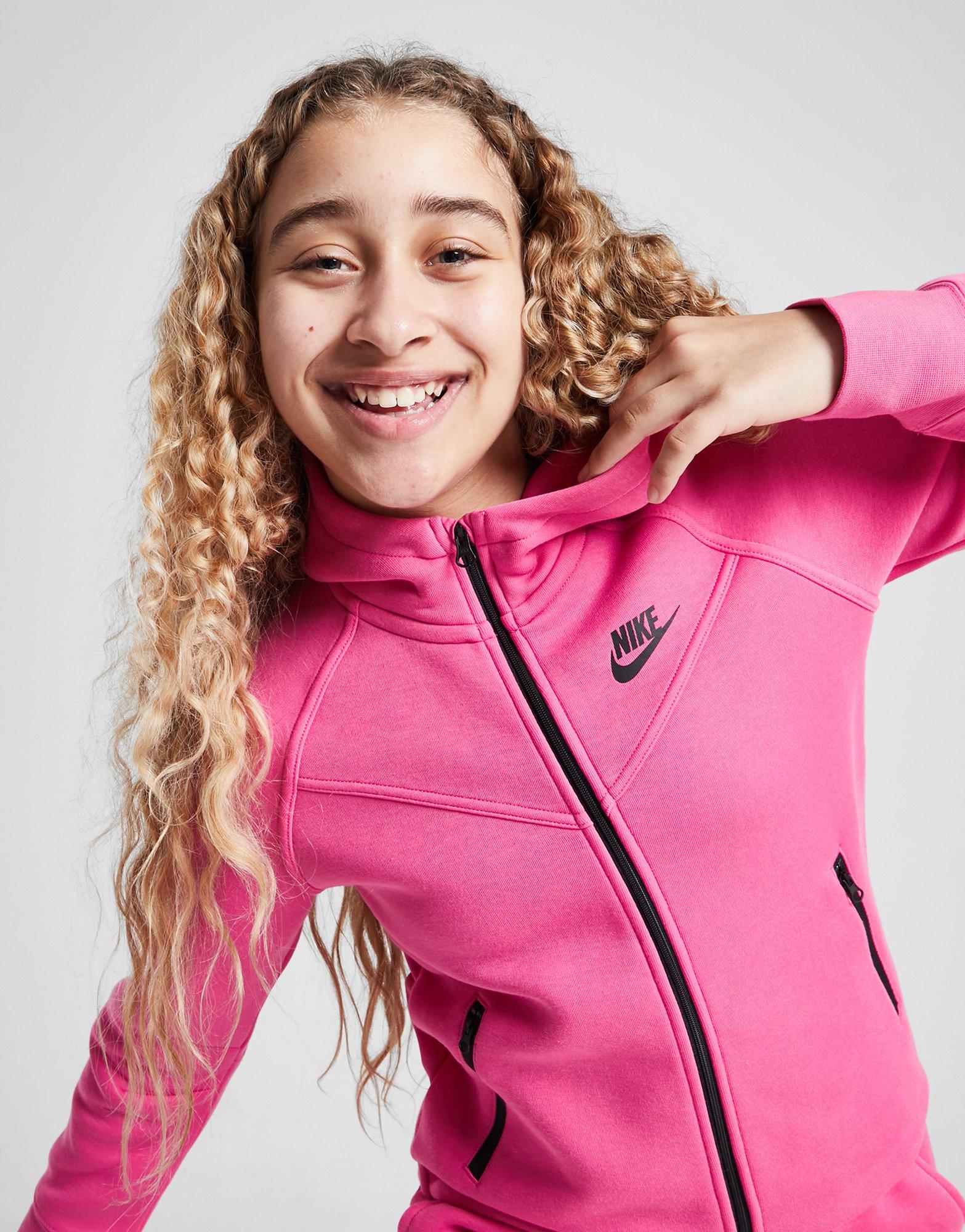 Nike Girls' Tech Fleece Full Zip Hoodie Junior