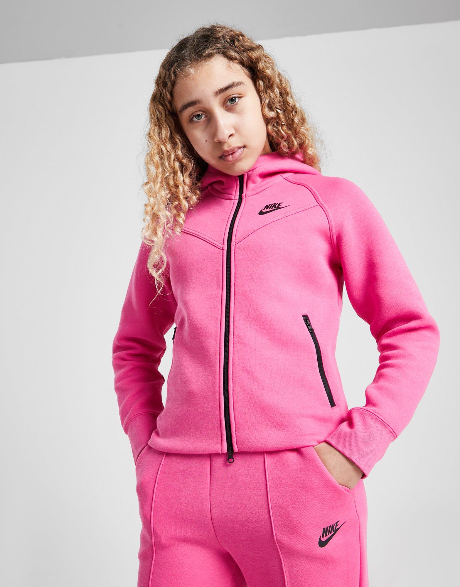 Nike Girls' Tech Fleece Full Zip Hoodie Junior