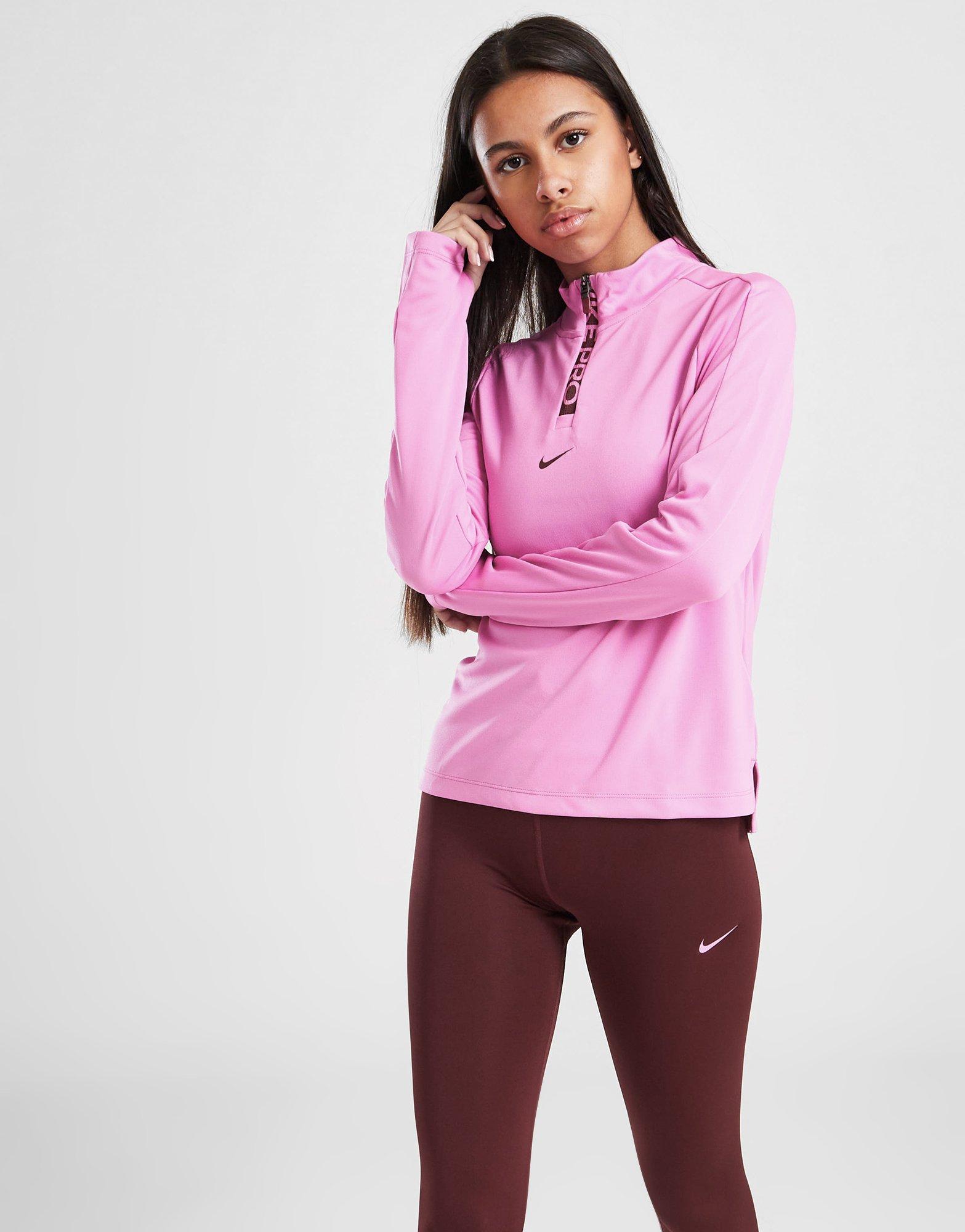 Nike Girls' Fitness Long Sleeve 1/2 Zip Top Junior en