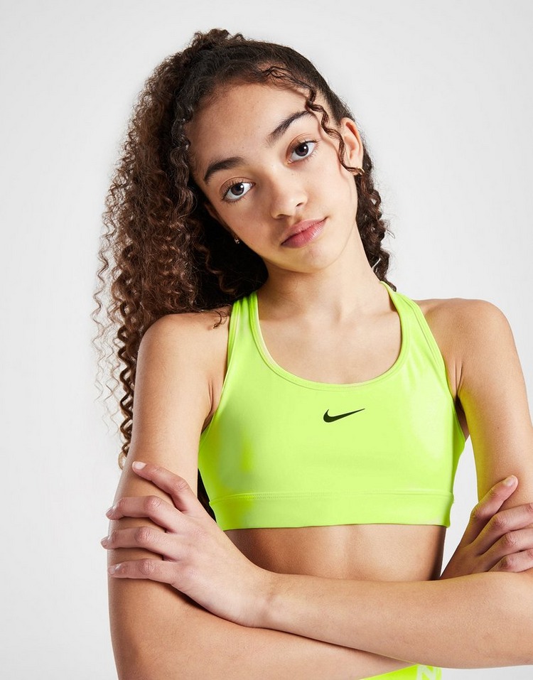 Nike Girls' Fitness Swoosh Sports Bra Junior