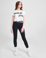 Nike Girls' Fitness Pro Crop T-Shirt Junior