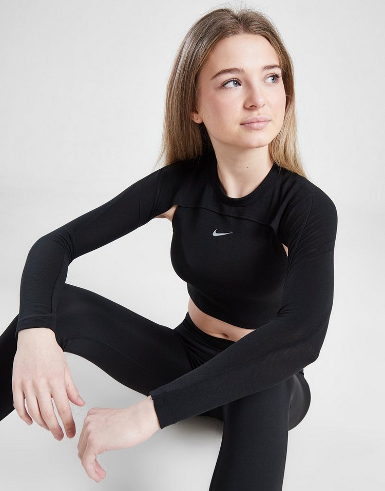 Nike Girls' Langarm Cutout T-Shirt Kinder