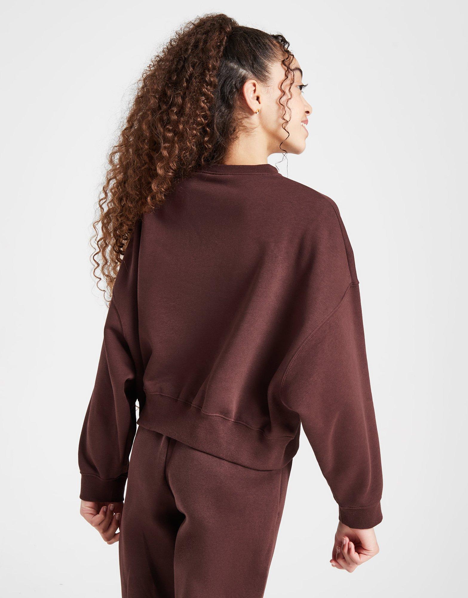 Nike Girls' Trend Fleece Crew Sweatshirt Junior