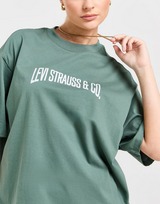 LEVI'S Logo Varsity T-Shirt Dame