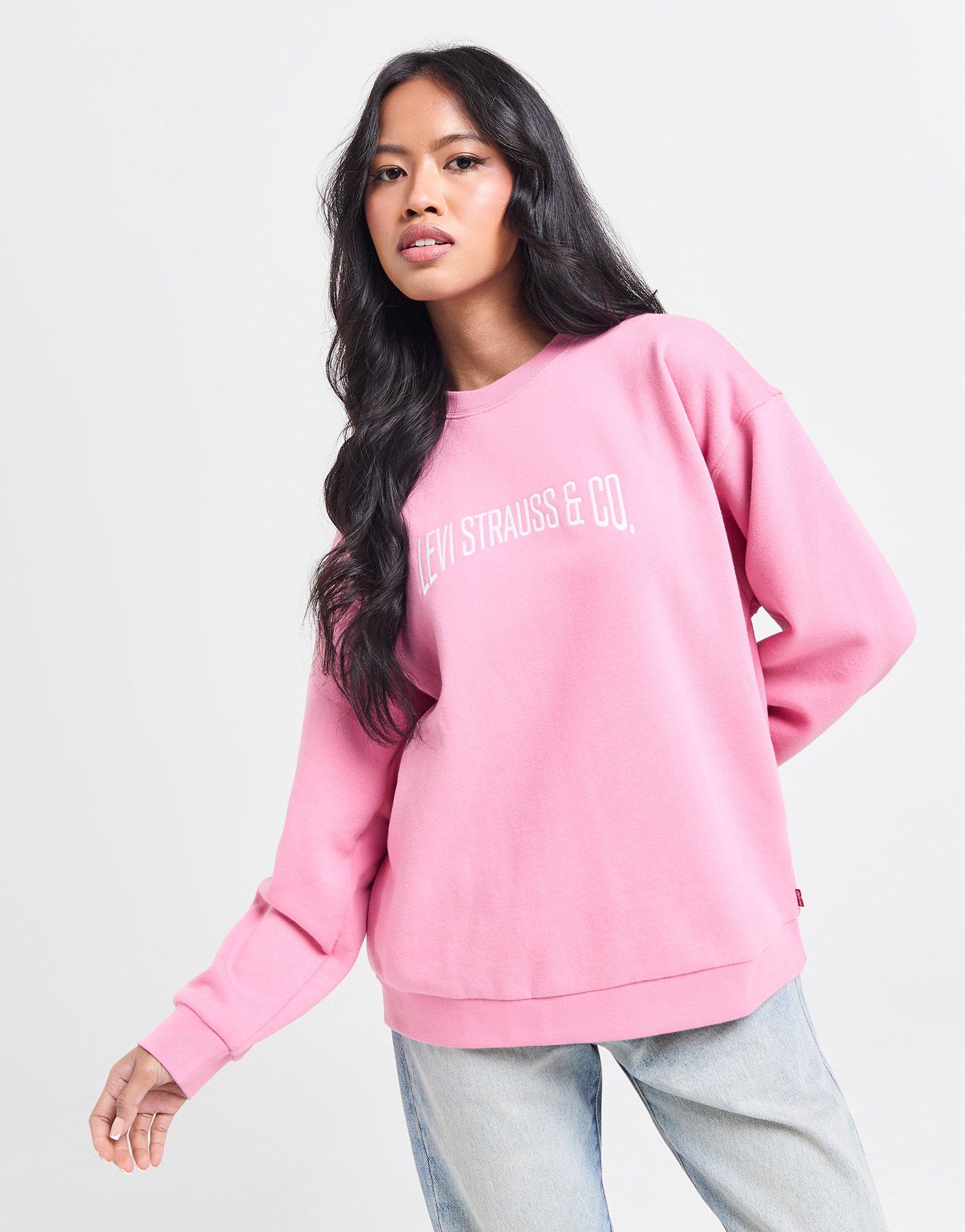 Levi's Logo Varsity Crew Sweatshirt