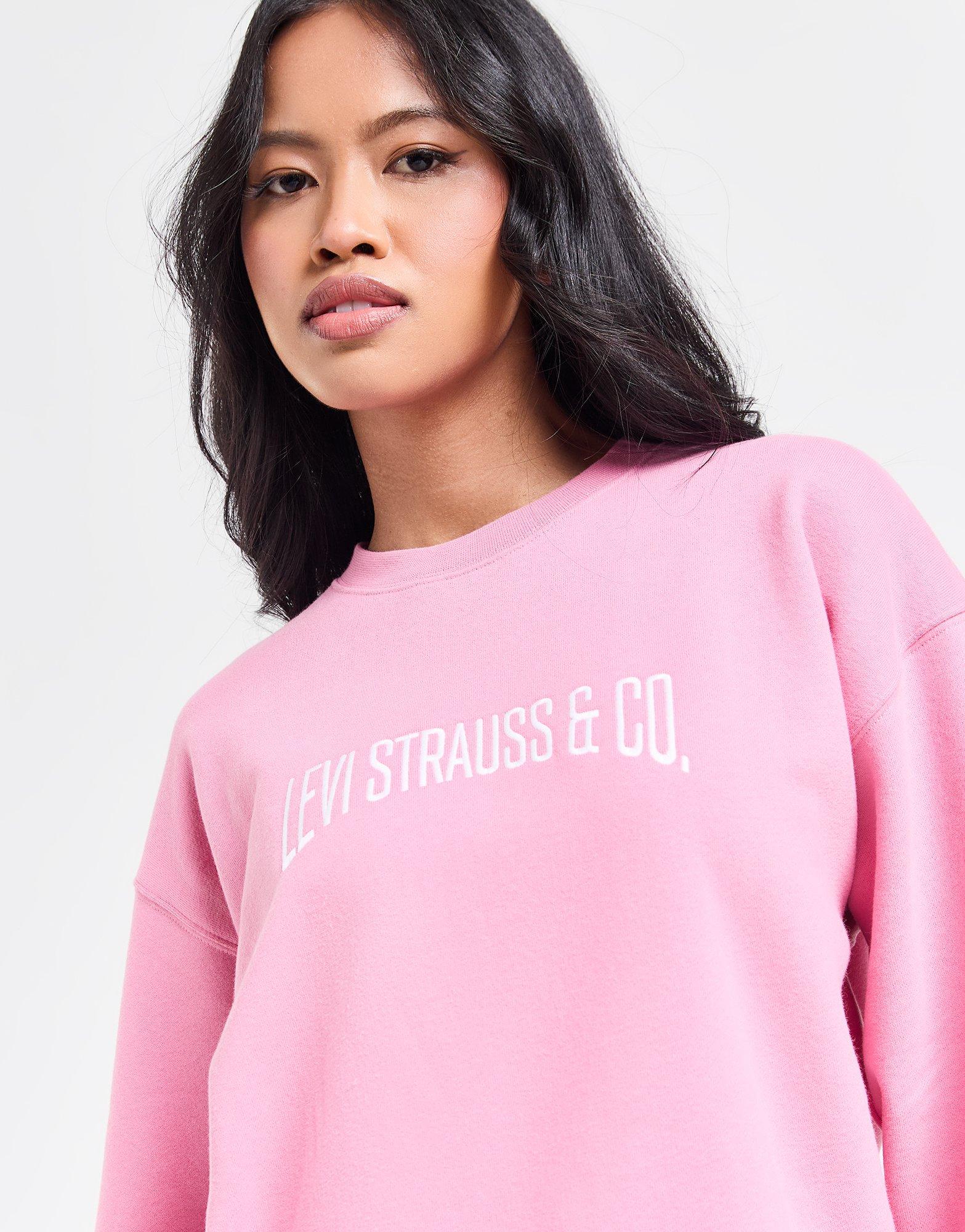 Levi's Logo Varsity Crew Sweatshirt
