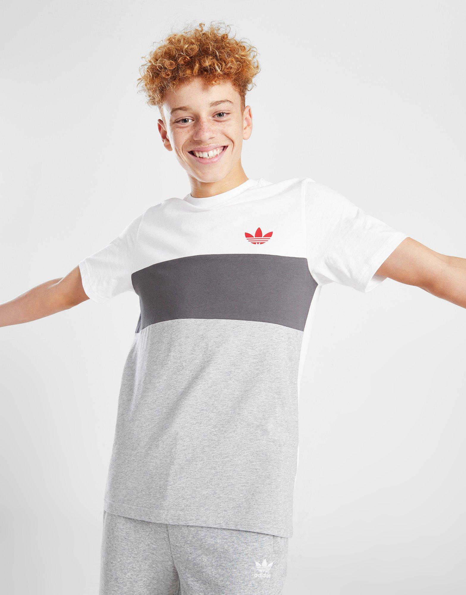 adidas Originals Colour Block T-Shirt Junior