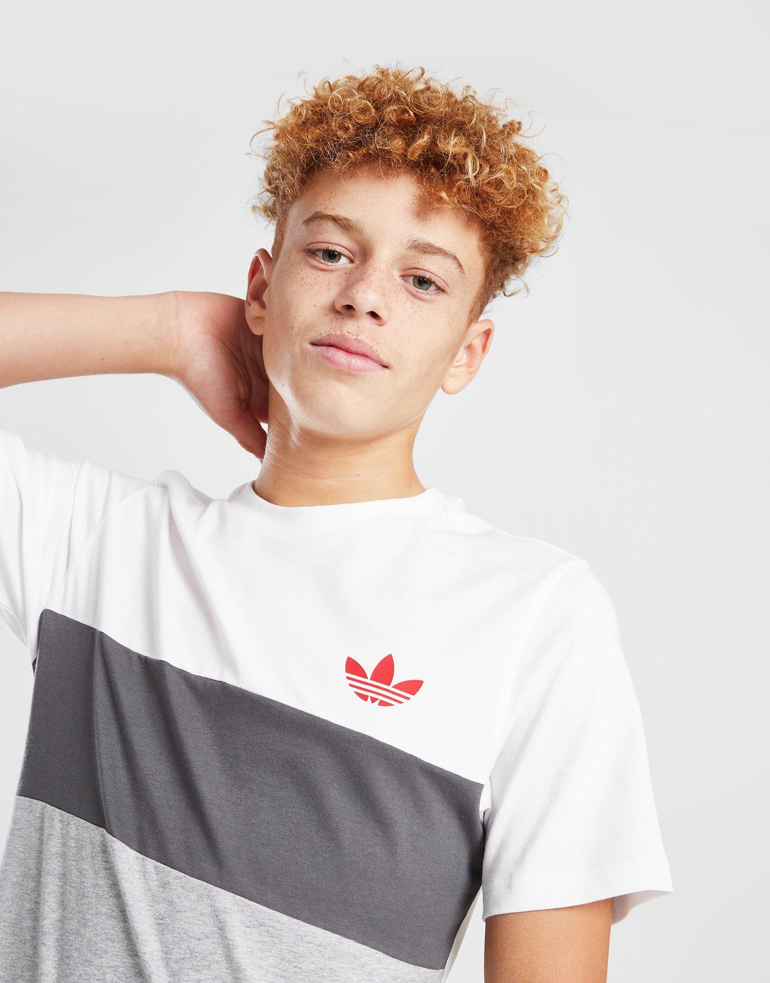 adidas Originals Colour Block T-Shirt Junior
