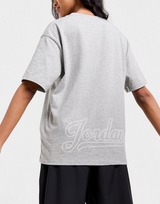 Jordan T-shirt Back Logo Femme