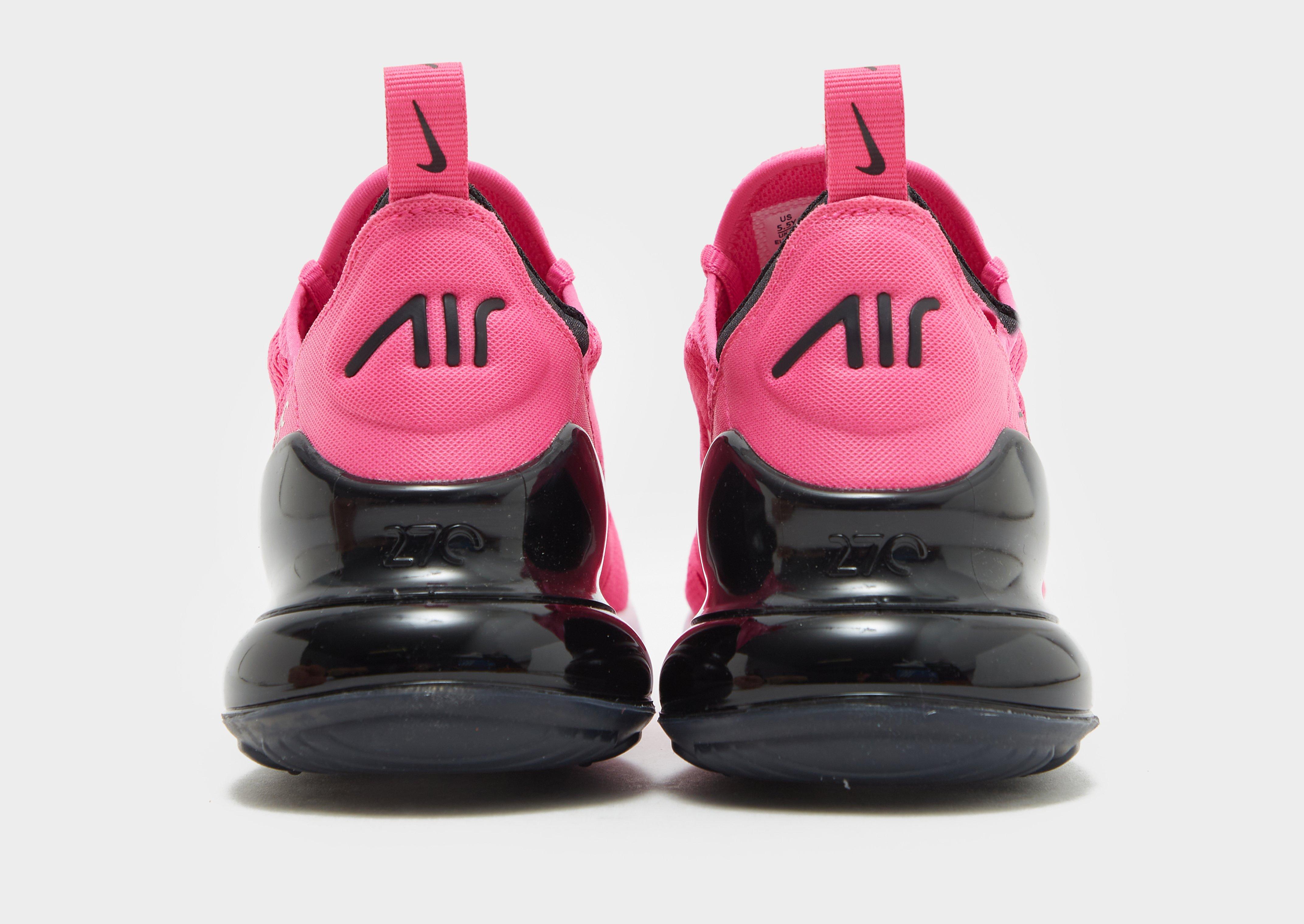 Air max 270 hotsell junior pink and black