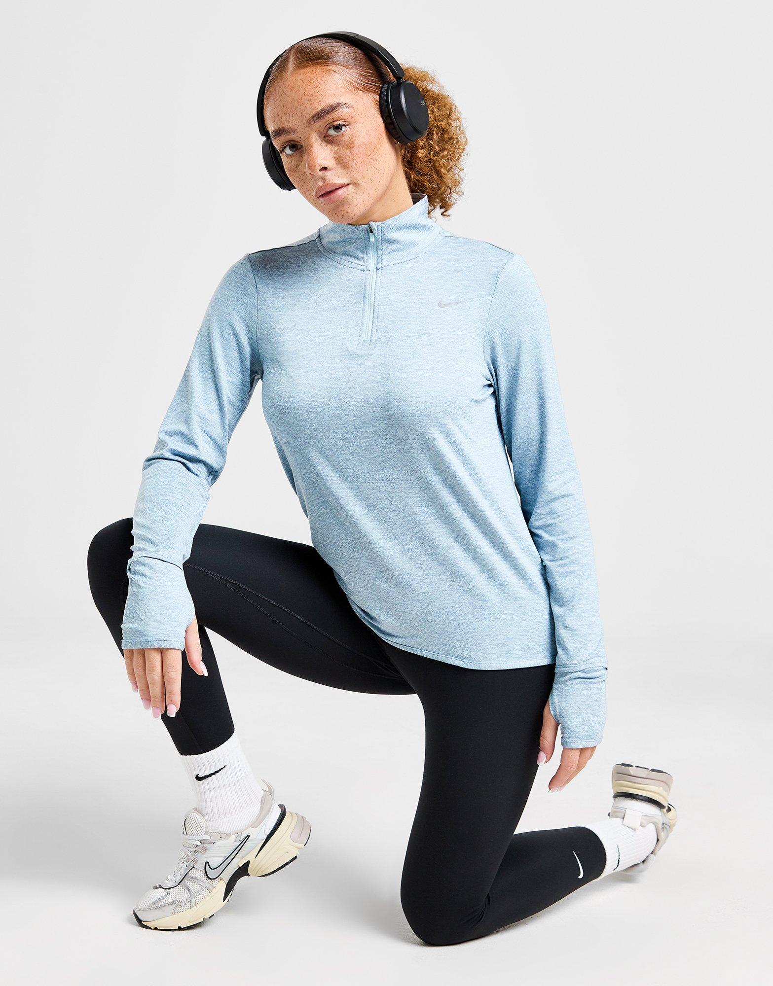 Grey Nike Running Element 1/4 Zip Top - JD Sports Global