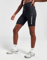 Nike Bikeshorts met hoge taille voor dames (18 cm) One