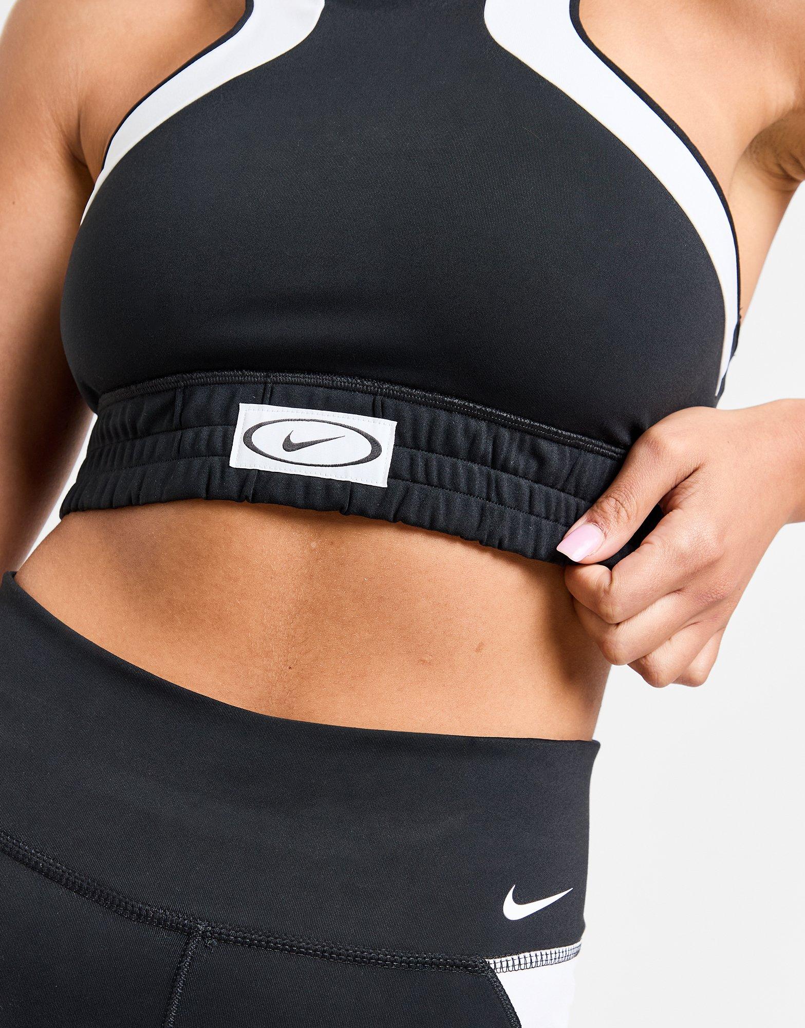 All white nike sports bra on sale