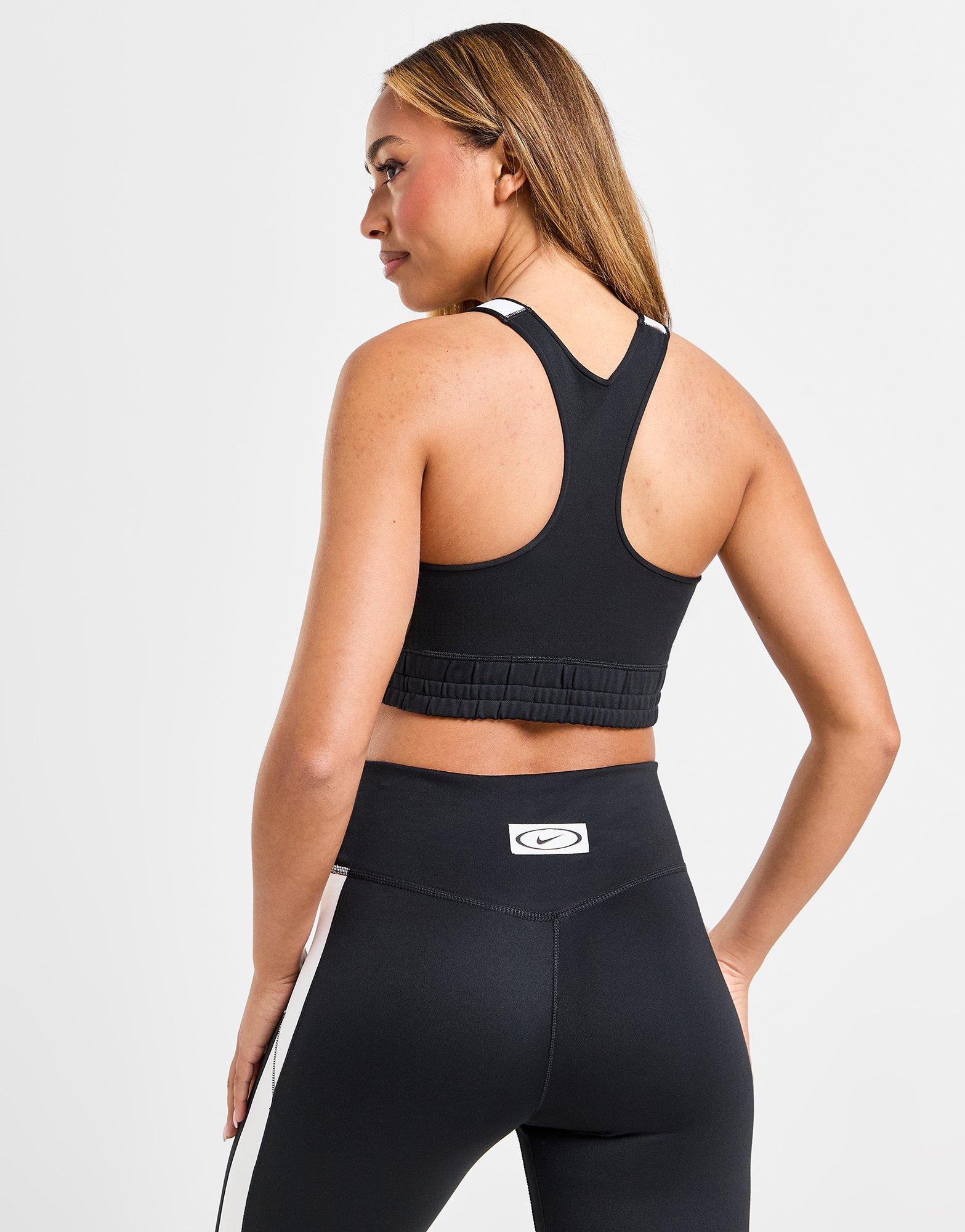Nike Running High Neck Colour Block Sports Bra