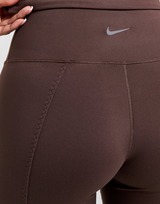 Nike Lange legging met hoge taille en splitjes in de zoom voor dames One