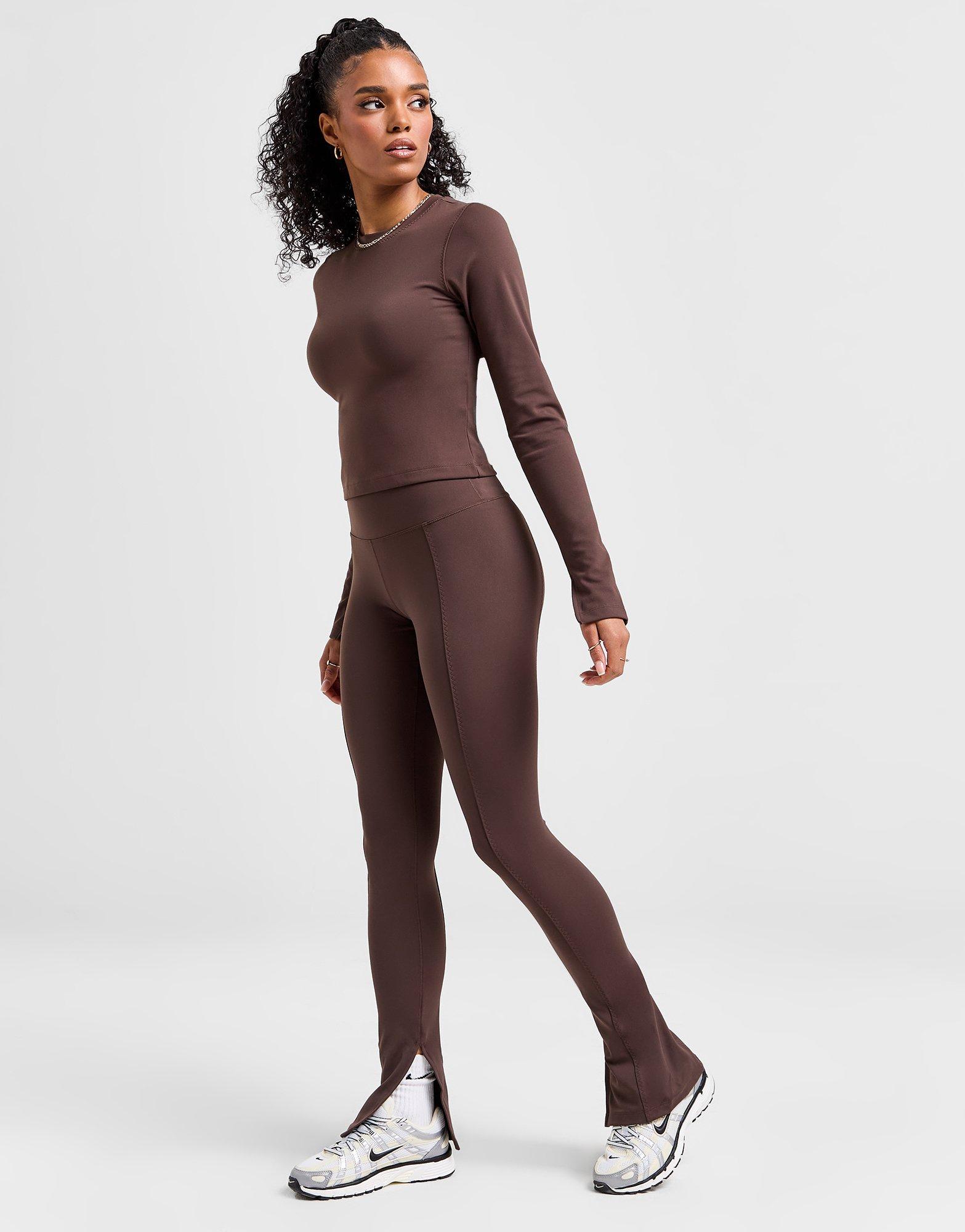 Nike Training One Split Hem Flare Leggings