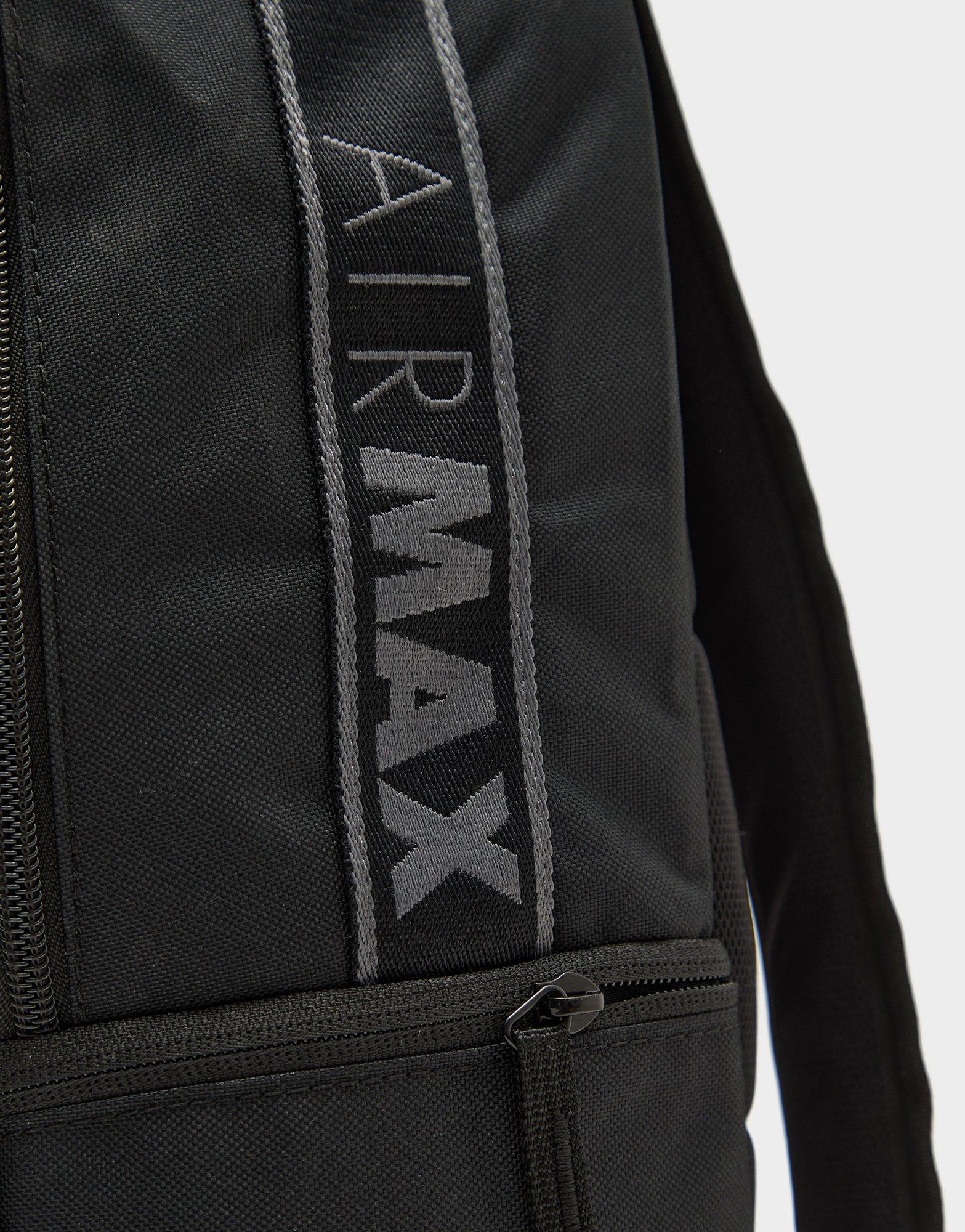 Black Nike Air Max Heritage Backpack JD Sports UK