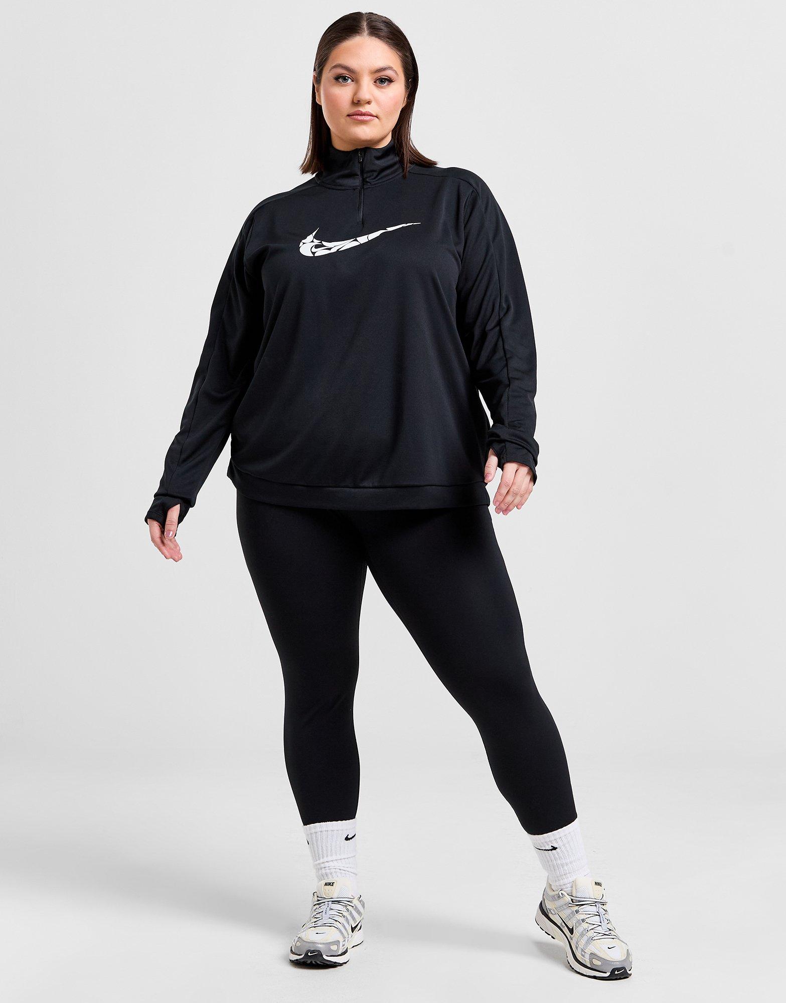 Nike Plus Size Swoosh 1/4 Zip Top
