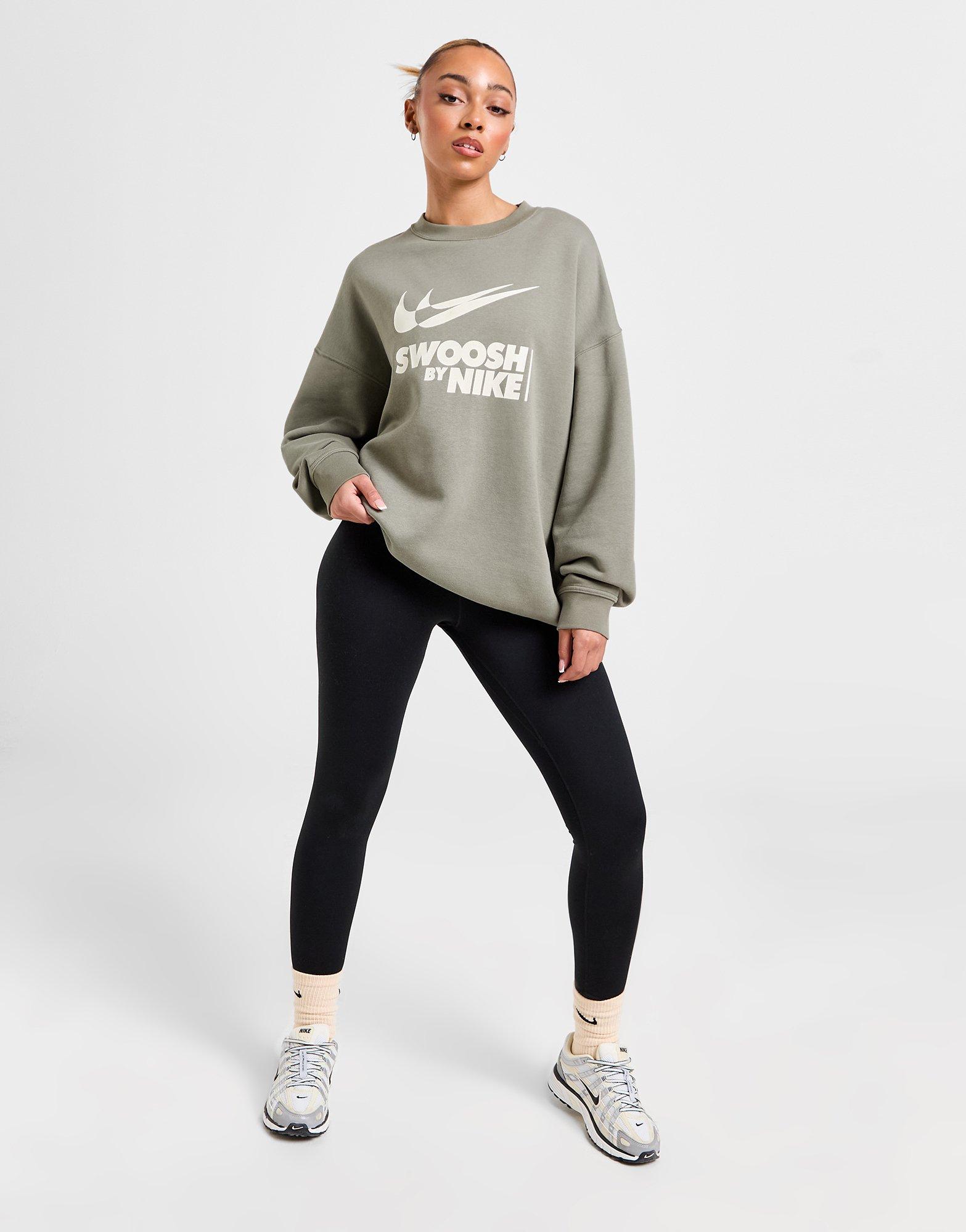 Nike Swoosh Oversized Crew Sweatshirt