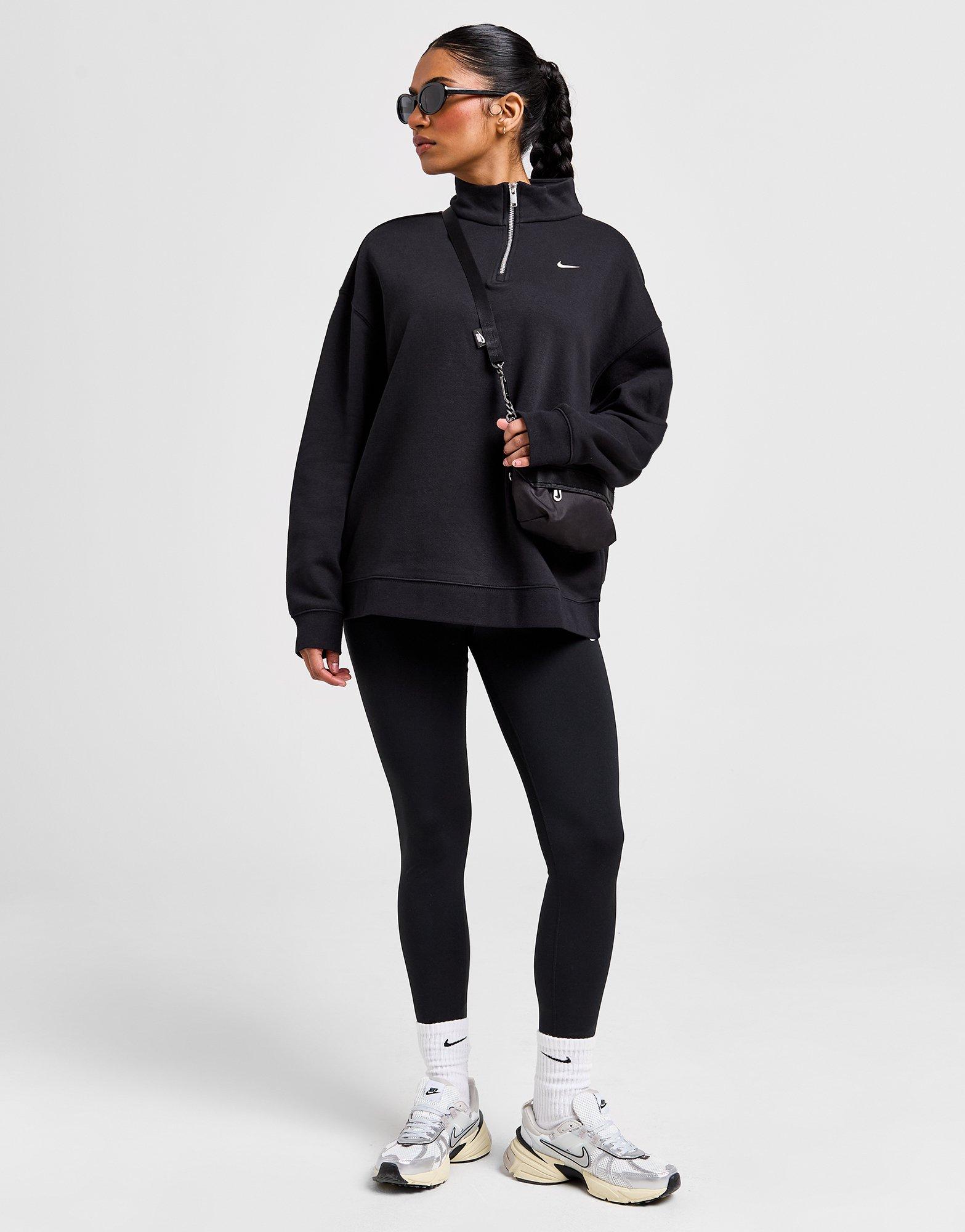 Nike Felpa in Pile Swoosh 1/4 Zip