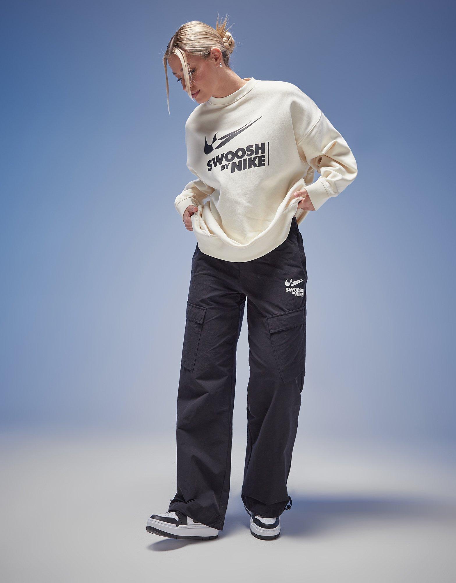 Nike Swoosh Oversized Crew Sweatshirt