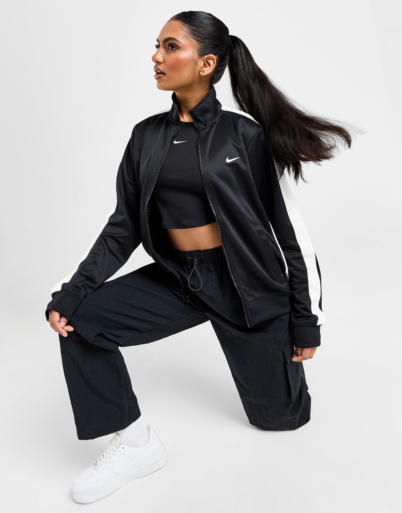 Nike tracksuit 2024 womens black