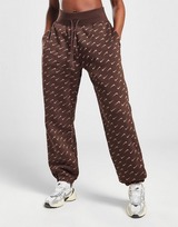 Nike Pantalon de jogging imprimé oversize pour femme Sportswear Phoenix Fleece