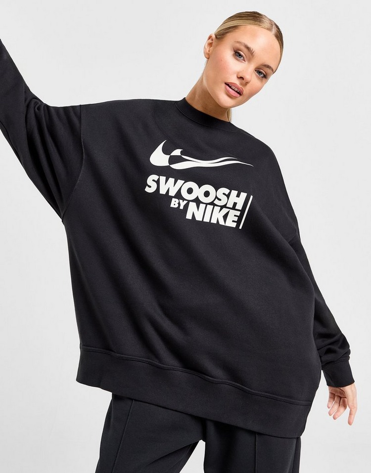 Nike Swoosh Oversized Crew Sweatshirt