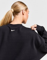 Nike เสื้อแขนยาวผู้หญิง Sportswear Oversized Fleece Crew-Neck