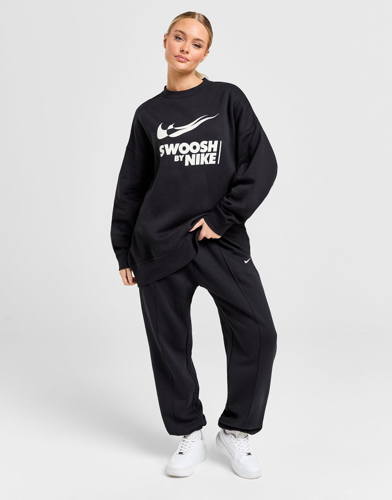 Nike Swoosh Oversized Crew Sweatshirt