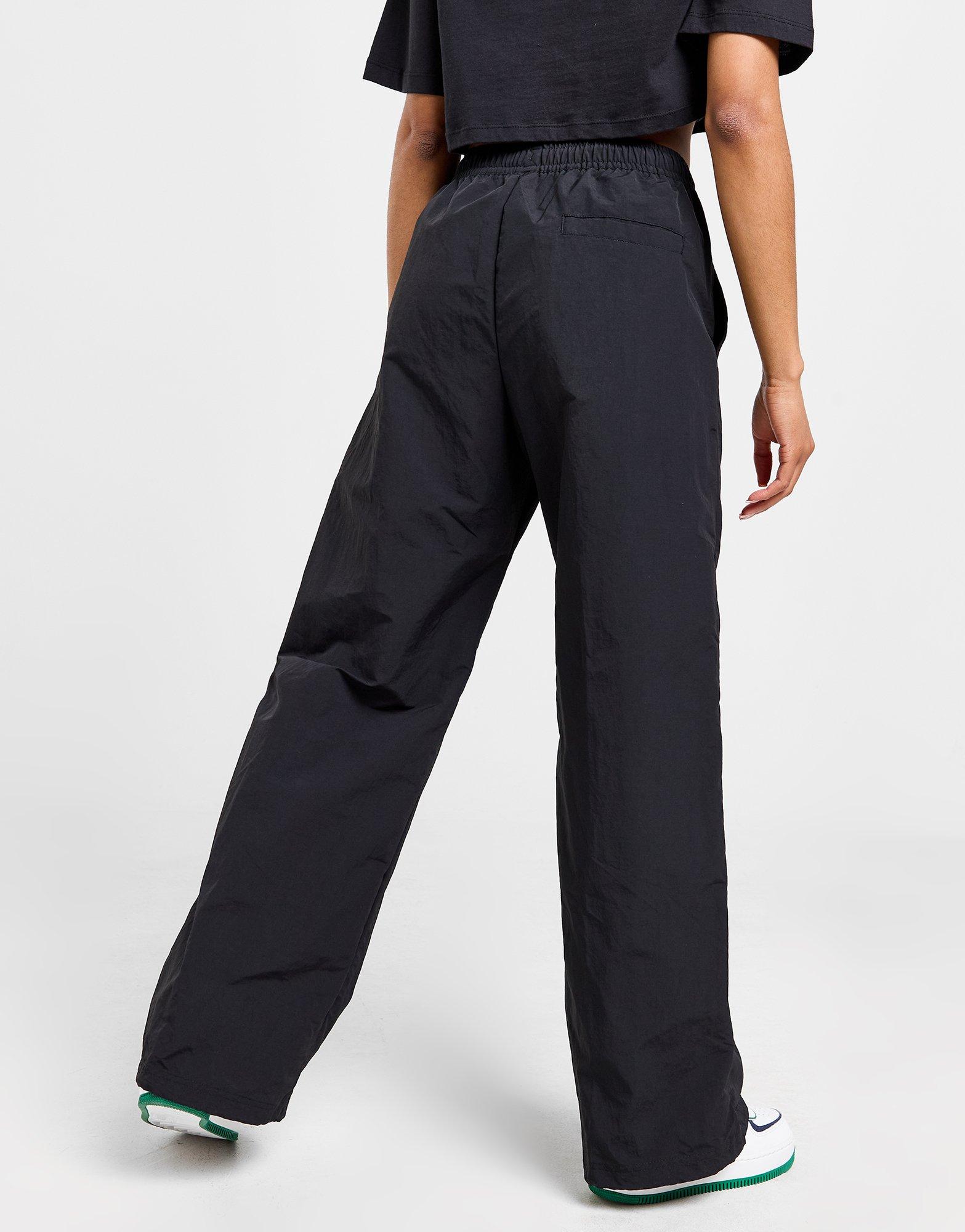 Nike Trend woven baggy parachute pants in black