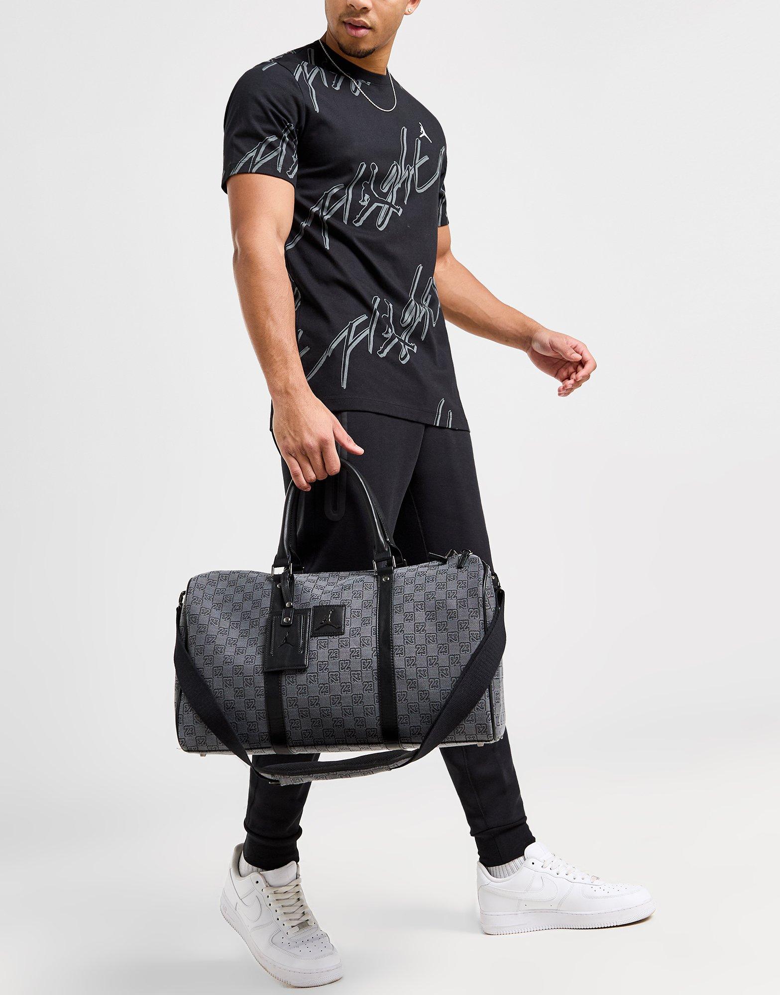 Black Jordan Monogram Duffle Bag - JD Sports Global