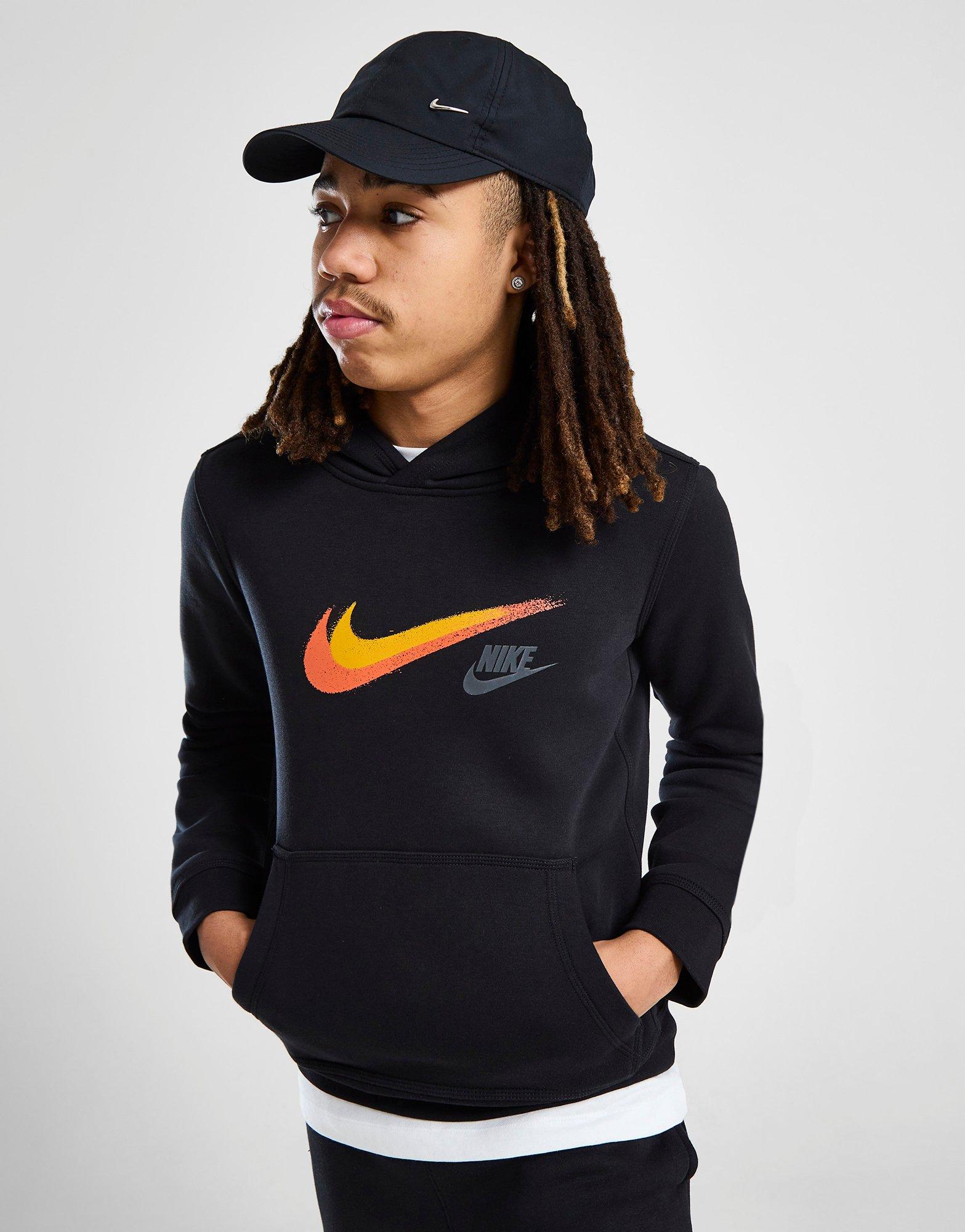Nike Double Swoosh Overhead Hoodie Junior