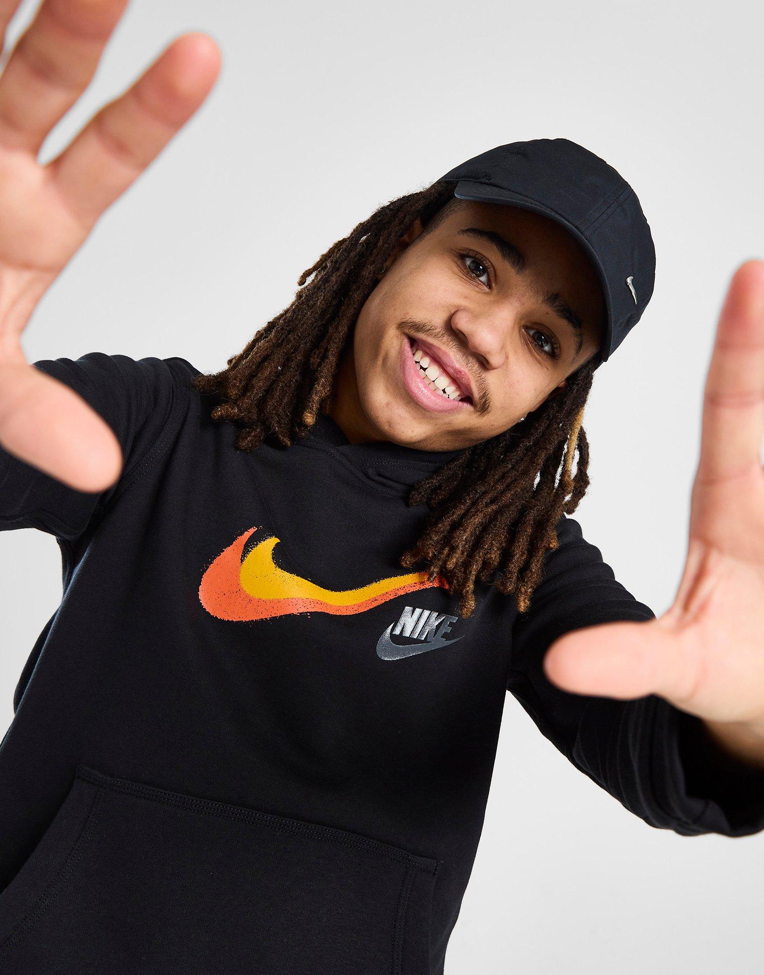 Nike Double Swoosh Overhead Hoodie Junior