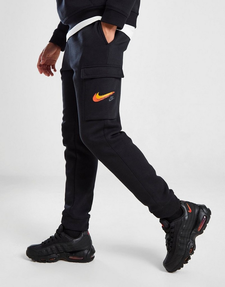Nike Double Swoosh Fleece Cargo Joggers Junior