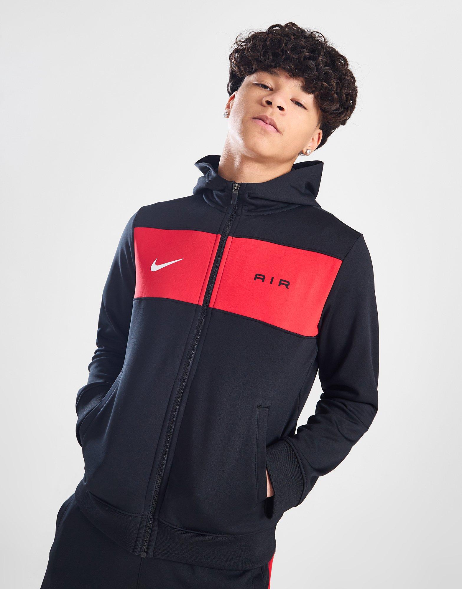 Nike air full outlet zip hoodie red