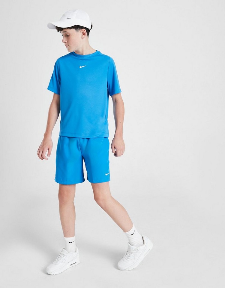 Blue Nike Dri-FIT Multi Woven Shorts Junior | JD Sports UK