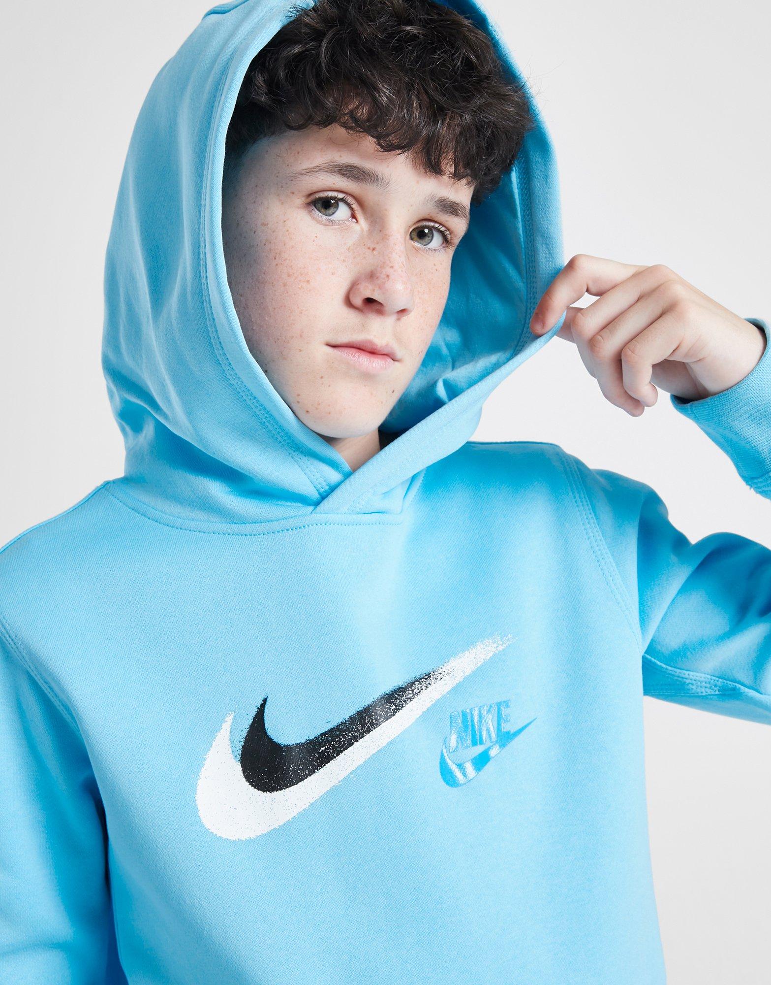 Nike Double Swoosh Overhead Hoodie Junior
