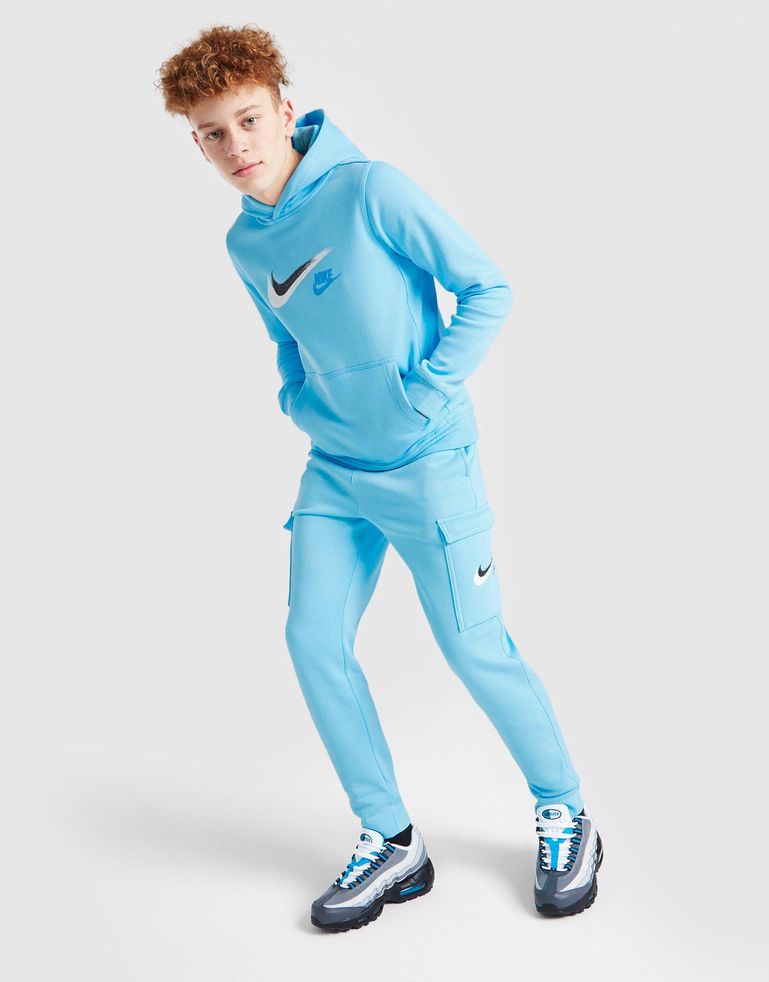 Nike Double Swoosh Fleece Cargo Joggers Junior